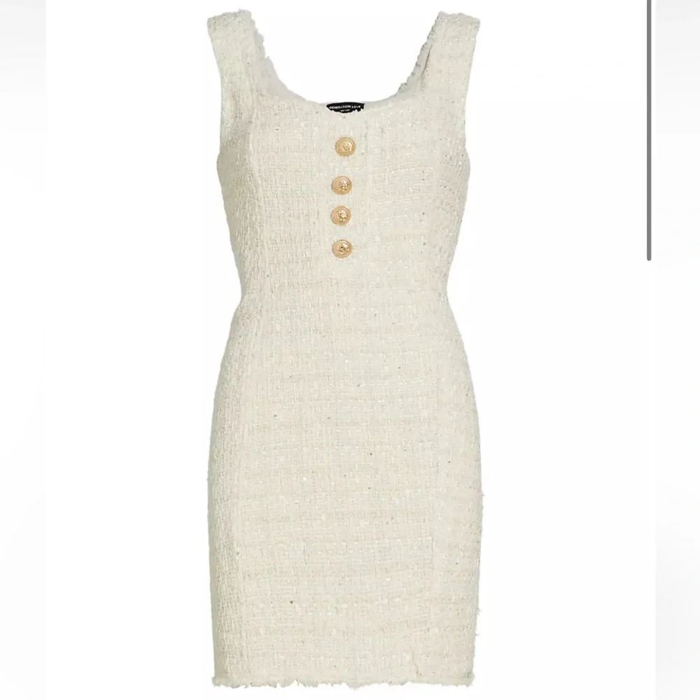 Generation Love Vanessa Tweed Minidress Size Small - Picture 1 of 7